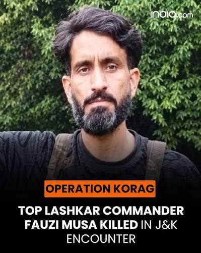 Top Lashkar commander Musa killed in Budgam encounter