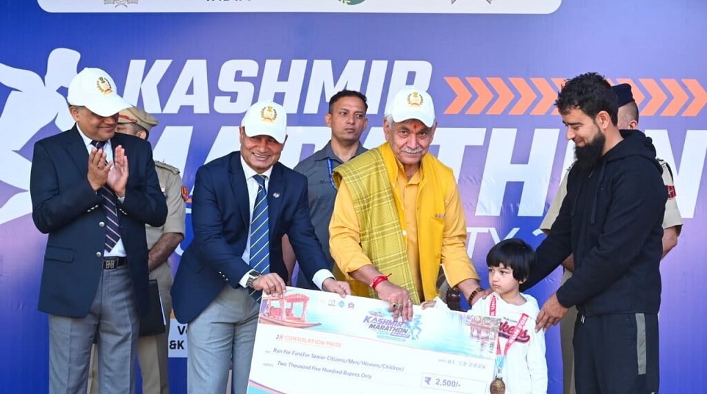 Kashmir Marathon draws over 6,000 participants