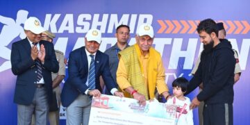 Kashmir Marathon draws over 6,000 participants