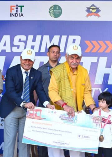 Kashmir Marathon draws over 6,000 participants