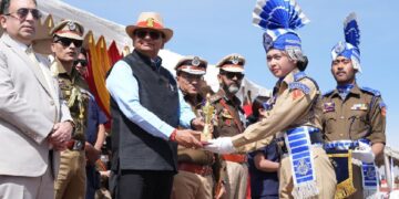 Ladakh Police performs duty in most challenging conditions: LG Saxena