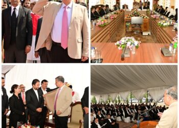  Chief Justice interacts with Judicial officers