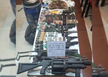 Police recover huge cache of arms, ammunition in Sopore 