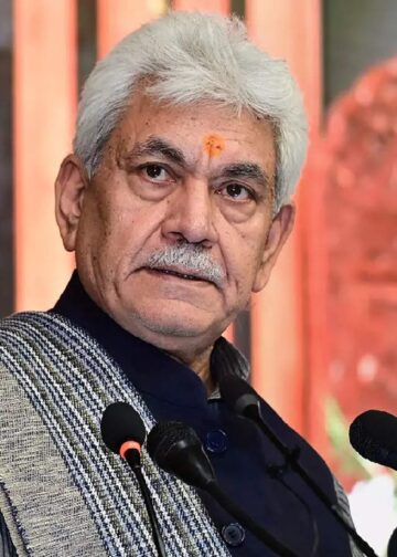 LG Sinha links vision of ‘Viksit Bharat’ with secure, healthy Himalayas   