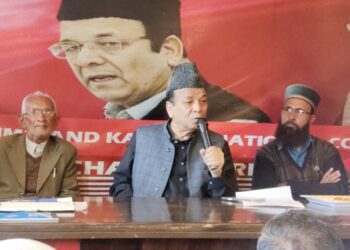Speaker Rather urges GoI to honour J&K statehood resolution