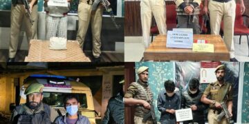 Police arrest 5 drug peddlers