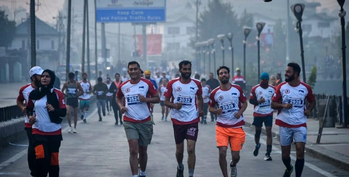 3rd Kashmir Marathon: 73 foreigners among 1,807 runners participating