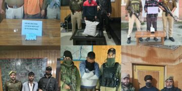 Police apprehend 6 drug peddlers in Anantnag