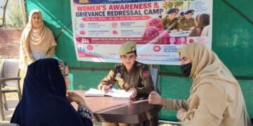 Women police officers lead grievance camp in Sogam
