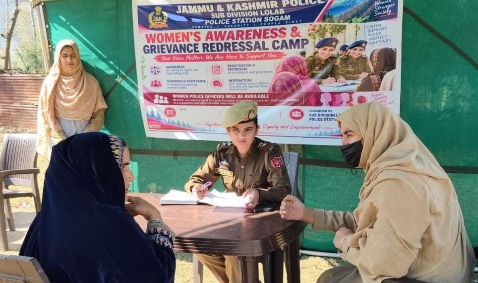 Women police officers lead grievance camp in Sogam